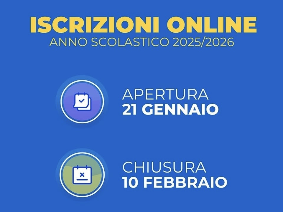 Iscrizioni A.S. 2025 2026